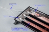 Infrared high-power heater, heating lamp, baking lamp, drying lamp, therapy lamp, carbon fiber three tube heating oven