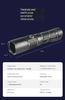 365nm Wood's Lamp for Purple Light Identification, Anti Counterfeiting, Currency and Alcohol Testing, Cat Moss UV Flashlight